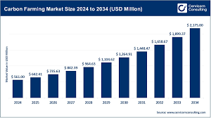 Growth graph of farmer network and carbon revenue